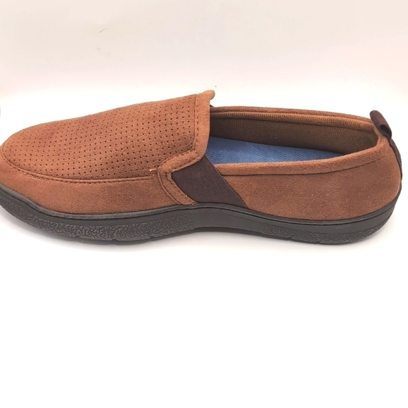 NWOT Men's Dearfoams Cozy Comfort Slippers Size 11-12 Large - Picture 8 of 9